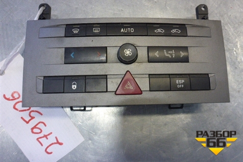 Модуль управления климатической установкой (96610448YW00) для Peugeot 407 с 2004г