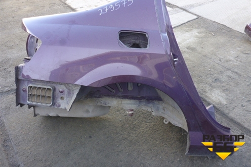 Крыло заднее правое (седан) для Peugeot 407 с 2004г