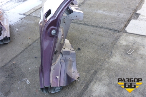 Крыло заднее правое (седан) для Peugeot 407 с 2004г