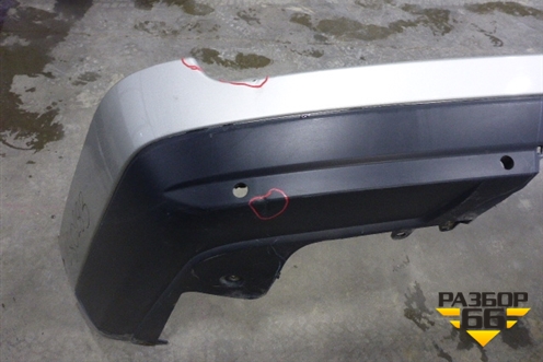 Бампер задний (до 2018г под парктроник) (CK5217D781AA) для Land Rover Range Rover 4 с 2013-2022г (Вог)