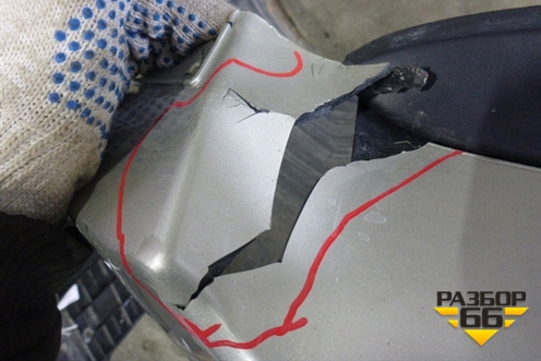 Бампер задний (до 2018г под парктроник) (CK5217D781AA) для Land Rover Range Rover 4 с 2013-2022г (Вог)