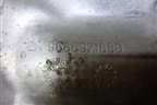 Экран тепловой (на выпускной коллектор нижний) (9686971680) для Land Rover Range Rover Evoque с 2011-2018г