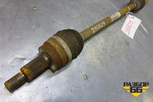 Привод задний (2.2л) (BJ324B402AB) для Land Rover Range Rover Evoque с 2011-2018г