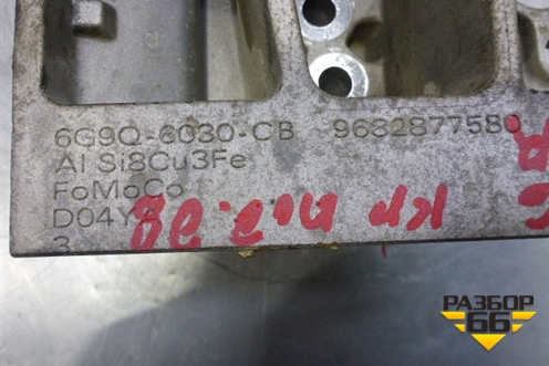 Кронштейн двигателя правый (2.2л 224DT) (6G9Q6030CB) для Land Rover Range Rover Evoque с 2011-2018г