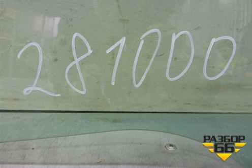 Стекло двери передней левой (3х дверный кузов новое 2011г) (920197) для Peugeot 207 с 2006-2015г