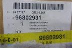 Блок управления AIR BAG (новый) (96802931) для Chevrolet Lanos с 2004г