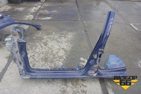 Порог со стойкой левый для Renault Clio с 1998-2002г