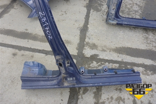 Порог со стойкой правый для Renault Clio с 1998-2002г