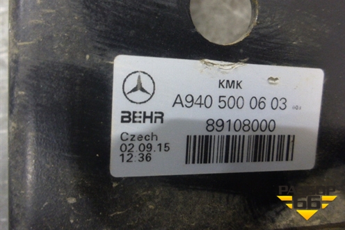 Рамка радиатора  (левая) (A9405000603) для Mercedes Benz  TRUCK Axor 2 с 2004г