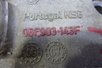 Кронштейн генератора (2.0л BVY) (06F903143F) для Volkswagen Passat (B6) с 2005-2010г