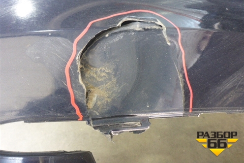 Бампер передний (под парктроник и омыватели) (51117294480) для BMW X5 F15 с 2013г