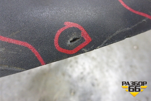 Накладка зеркала левого (верхняя) (20841436) для Volvo TRUCK FH с 2002-2008г (ФШ)