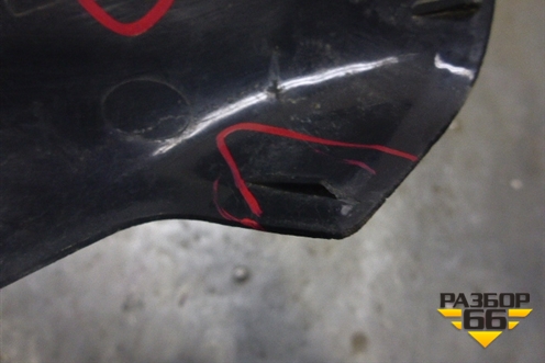 Накладка зеркала левого (верхняя) (20841436) для Volvo TRUCK FH с 2002-2008г (ФШ)