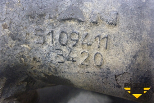 Патрубок интеркулера силуминовый  (51094113420) для MAN  TGA 4-Series  с 2000-2008г