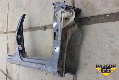 Порог со стойкой правый (с передней стойкой) для Volkswagen Passat (B6) с 2005-2010г