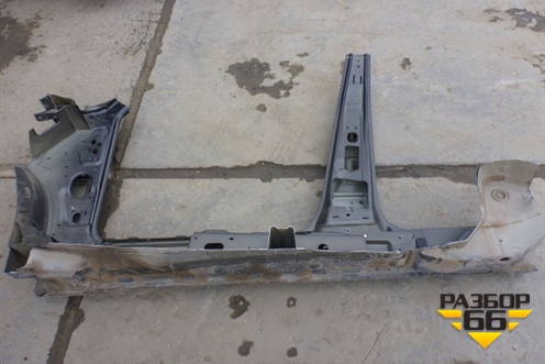 Порог со стойкой правый (с передней стойкой) для Volkswagen Passat (B6) с 2005-2010г