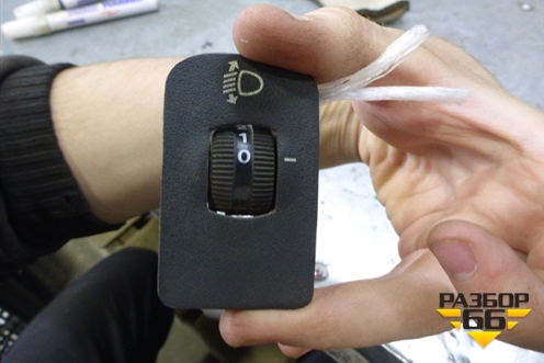 Переключатель корректора фар (7353160910) для Fiat Ducato (244) с 2002-2006г (Елабуга)