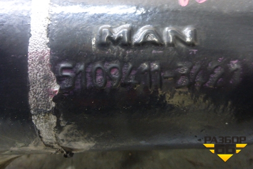 Патрубок интеркулера силуминовый  (51094113421) для MAN  TGA 4-Series  с 2000-2008г