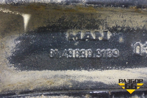 Кронштейн пневморессоры (задний левый) (81436303169) для MAN  TGA 4-Series  с 2000-2008г