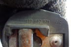 Шторка багажника (1T0867871AC) для Volkswagen Touran с 2003-2010г