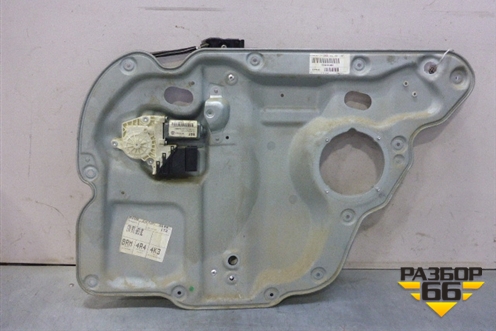 Стеклоподъёмник электрический задний правый (1T0839730K) для Volkswagen Touran с 2003-2010г
