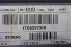 Стеклоподъёмник электрический задний правый (1T0839730K) для Volkswagen Touran с 2003-2010г