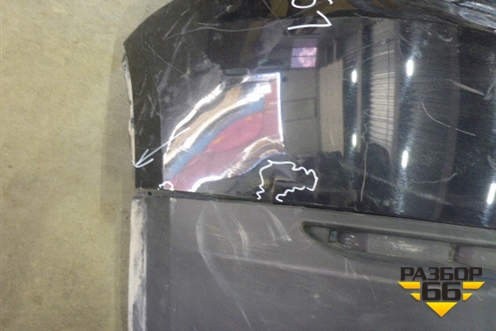 Бампер задний (Под парктроник) (5NU807421) для Volkswagen Tiguan с 2011-2016г (Тигуан)