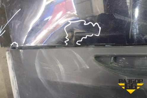 Бампер задний (Под парктроник) (5NU807421) для Volkswagen Tiguan с 2011-2016г (Тигуан)