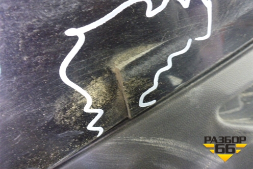 Бампер задний (Под парктроник) (5NU807421) для Volkswagen Tiguan с 2011-2016г (Тигуан)