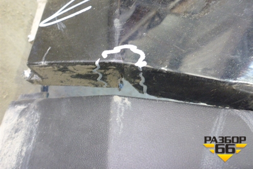 Бампер задний (Под парктроник) (5NU807421) для Volkswagen Tiguan с 2011-2016г (Тигуан)