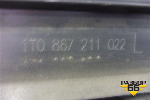 Обшивка двери задней левой под электрику (1T0867211022) для Volkswagen Touran с 2003-2010г