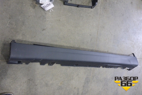 Накладка на порог наружная левая (новая) (51177294375) для BMW X5 F15 с 2013г