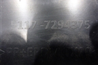 Накладка на порог наружная левая (новая) (51177294375) для BMW X5 F15 с 2013г