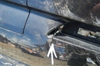 Бампер задний (до 2013г седан под парктроник) (51127331593) для BMW 5-серия F10/F11 с 2009-2016г