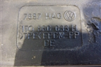 Рейлинг на крышу левый (1T0860033H) для Volkswagen Touran с 2003-2010г