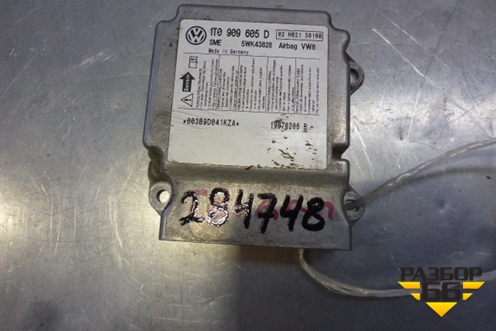 Блок управления AIR BAG (1T0909605D) для Volkswagen Touran с 2003-2010г