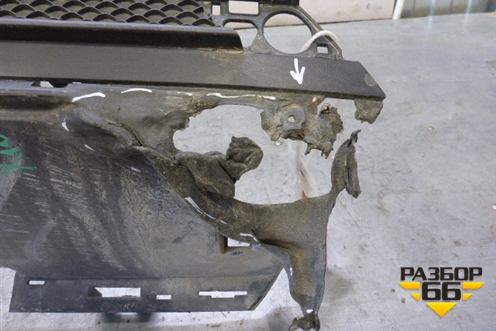 Накладка заднего бампера (AMG) (A1668850753) для Mercedes Benz ML-Klass W166 c 2011г