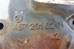 Насос водяной помпа (OM457LA) (A4572000201) для Mercedes Benz  TRUCK Axor 2 с 2004г