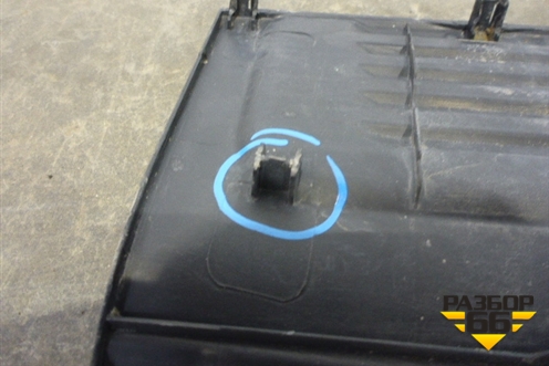 Накладка заднего бампера (до 2012г) (5216260040) для Toyota Land Cruiser (200) с 2008г