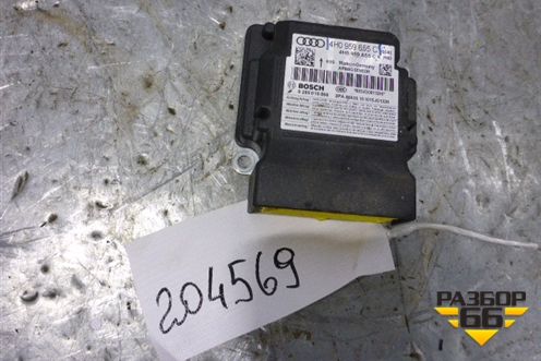 Блок управления AIR BAG (4H959655C) для Audi A8 с 2009-2017г