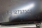 Замок спинки заднего сиденья (правый) (12797302) для Cadillac BLS с 2006г