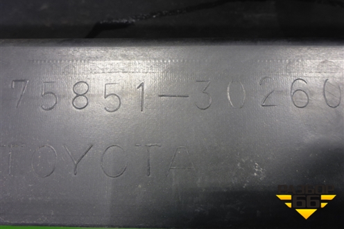 Накладка на порог наружная правая для Lexus GS 300 с 2005-2012г