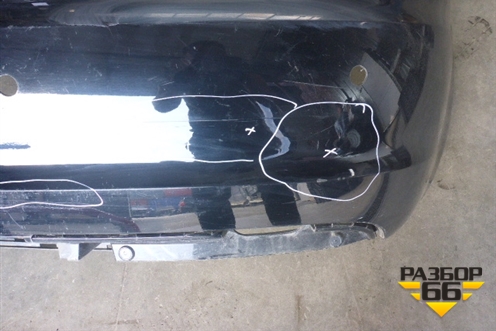 Бампер задний (без юбки после 2008г под парктроник) для Audi A3 (8PA) 2003-2013г Sportback 