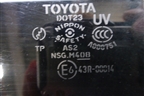 Стекло двери задней левой для Toyota Camry CV3 с 2001-2006г