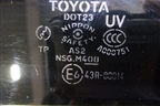 Стекло двери задней левой форточка для Toyota Camry CV3 с 2001-2006г
