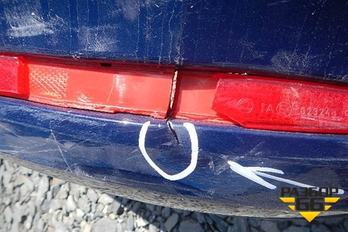 Бампер задний (после 2009г под парктроник) для Skoda Octavia (А5) с 2004-2013г