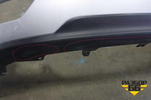 Бампер задний (под парктроник) (5215948100) для Lexus RX 300 c 2009-2015г (РХ)