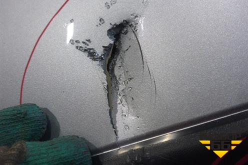 Бампер задний (под парктроник) (5215948100) для Lexus RX 300 c 2009-2015г (РХ)