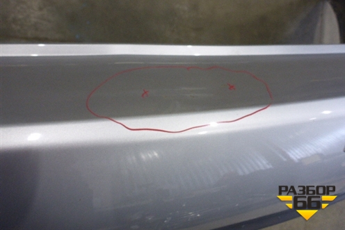 Бампер задний (под парктроник) (5215948100) для Lexus RX 300 c 2009-2015г (РХ)