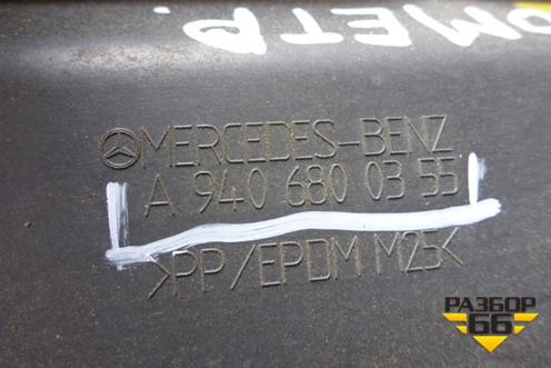 Торпедо  (левая часть под щиток приборов) (A9406800355) для Mercedes Benz  TRUCK Axor 2 с 2004г